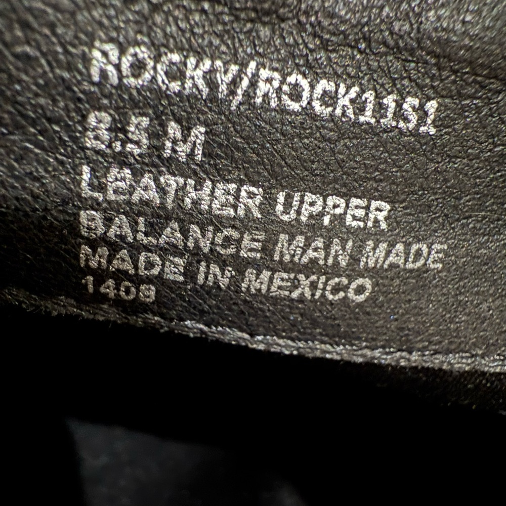 Rocky Black Women's Boots - Picture 4 of 5